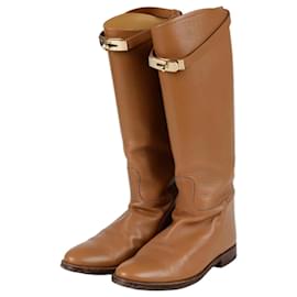 Kelly Jumping Langstiefel Größe - Hermès