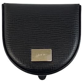 Porte-monnaie en cuir Loewe Black Vintage