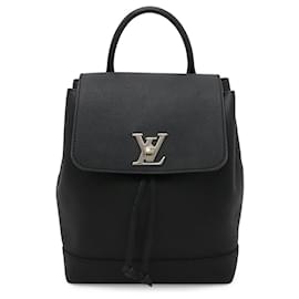 Zaino Louis Vuitton Lockme in pelle nera
