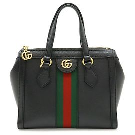 Bolso de cuero Ophidia de Gucci