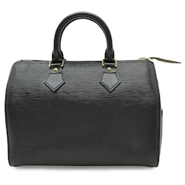 Borsa Louis Vuitton Epi Speedy 25 Nera