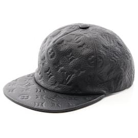 Casquette en cuir Louis Vuitton Monogram Cuir 1.0