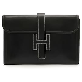 Hermes Jige PM Leather Clutch Bag - Hermès