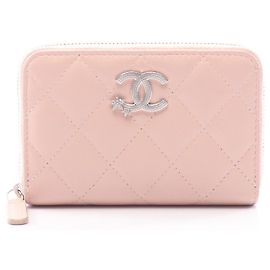 Portafoglio CHANEL Matelasse Cocomark Star in pelle