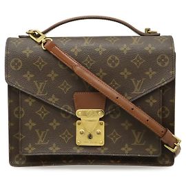 Borsa Louis Vuitton Monogram Monceau 28