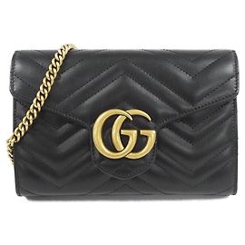 Borsa a tracolla Gucci GG Marmont in pelle trapuntata