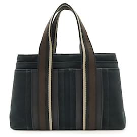 Hermes Troca HorizontalPM Canvas Leather Tote Bag - Hermès