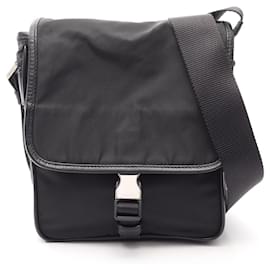 Borsa a tracolla PRADA VIAGGIO in nylon e pelle Saffiano - Prada