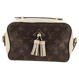 Louis Vuitton Saintonge in tela Monogram con pelle