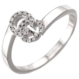 Gucci GG Running Diamond Band Ring