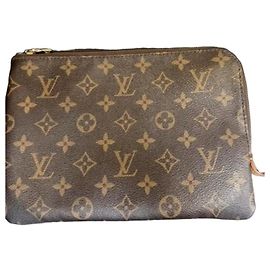 Pochette in tela Monogram Louis Vuitton