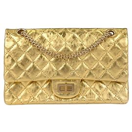 Chanel Reissue 2.55 Flap in pelle metallizzata