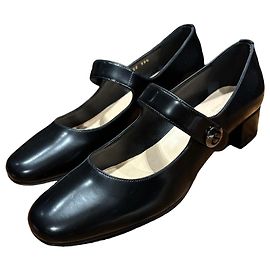 Décolleté Mary Jane in pelle nera Dior