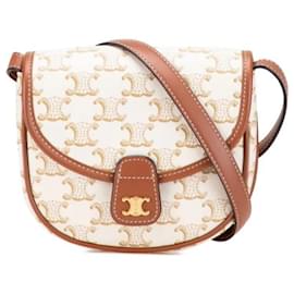 Borsa a tracolla Celine Triomphe Canvas - Céline