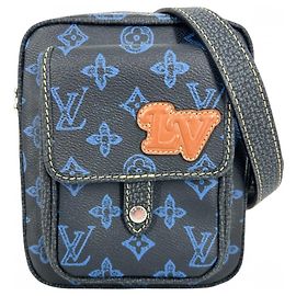 Borsa a tracolla Louis Vuitton Monogram Record Christopher da uomo