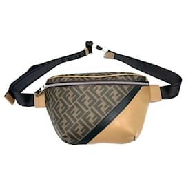 Borsa a tracolla Fendi Zucca Diagonal