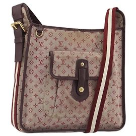 LOUIS VUITTON Monogram Mini Besace Mary Kate Bag Rosso M92321 LV Auth ep14990
