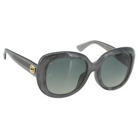 Gafas de sol GUCCI de plástico Gris Auth 188318