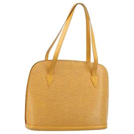 LOUIS VUITTON Epi Lussac Borsa a Spalla Gialla M52289 LV Auth bs35736