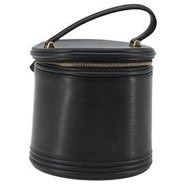 LOUIS VUITTON Epi Cannes Hand Bag Black M48032 LV Auth ep14971A