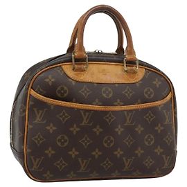 LOUIS VUITTON Borsa Monogram Trouville M42228 LV Auth bs35729