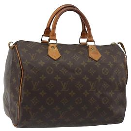 LOUIS VUITTON Borsa Monogram Speedy 30 M41526 LV Auth 189273