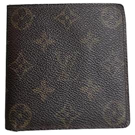 Cartera Vintage Louis Vuitton Monogram Canvas Marrón Broche Dorado