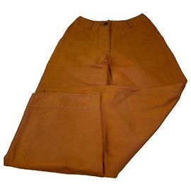 Vintage Vivienne Westwood Baumwollmischung Hose Rost Farbe S