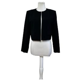 Vintage Chloe Cropped Jacket Schwarz Polyester M - Chloé