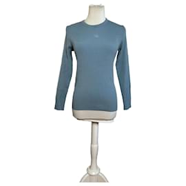 Vintage Dior Herren Baumwollpullover Hellblau M