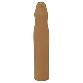 Prada Polo Kleid Braun Baumwolle