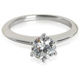 Tiffany & Co. Diamant-Verlobungsring mit Brillantschliff, 0,84 ct