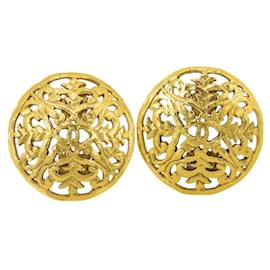 Chanel Clip-Ohrringe in Gold