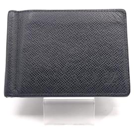 Louis Vuitton Taiga Money Clip Wallet