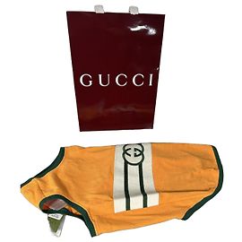 Gucci Pet T-Shirt GG & Web Tg L (Full set) New/Original
