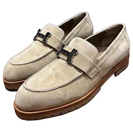Hermès Paris Wildleder-Loafer