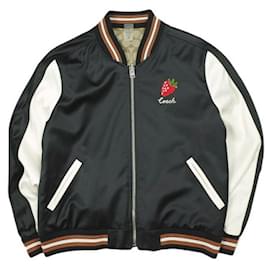 Chaqueta Souvenir reversible Coach de satén