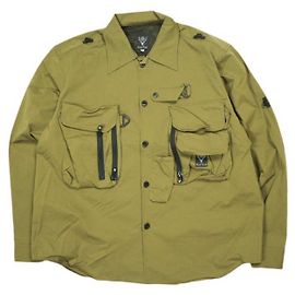 Autre Marque Camisa South2 West8 Tenkara Trout de sarga de poliéster elástica
