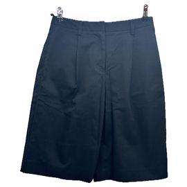 Autre Marque MATTEAU Shorts aus Wolle Schwarz
