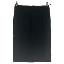 Autre Marque Falda de lana negra ARMARIUM Talla 40
