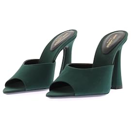Saint Laurent Seiden-Sandaletten mit Absatz "Suite"