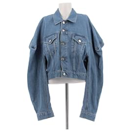 Viktor & Rolf Jeansjacke Blau Baumwolle S