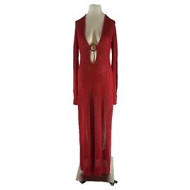 Autre Marque MONDAY Maxikleid rot