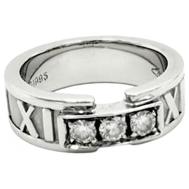Anello Atlas in oro bianco 18K di Tiffany & Co.