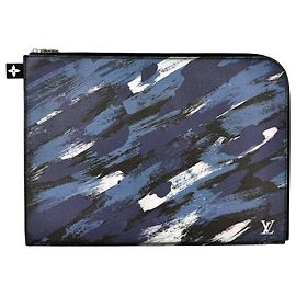 Louis Vuitton Camouflage Pochette Jour GM Clutch Bag für Herren