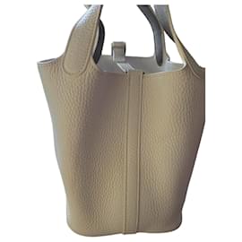 Borsa Hermès Picotin 18 colore Gesso