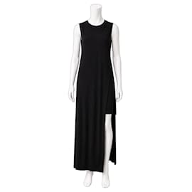 Acne Studios Ordelia Asymmetrisches Maxikleid - Schwarz