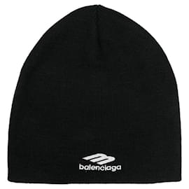 Balenciaga Mütze Schwarz Weiß