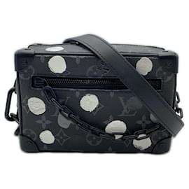 Louis Vuitton Monogram Eclipse Mini Soft Trunk Schultertasche