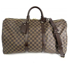 Louis Vuitton Keepall Bandoulière 55 Borsa Boston